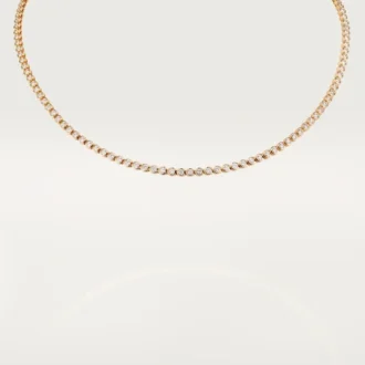 C De Cartier Essential Lines halsband, briljantslipade diamanter C De Cartier Essential Lines halsband, briljantslipade diamanter