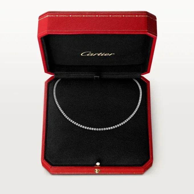 C De Cartier-halsband – vitguld, diamanter – Cartier C De Cartier-halsband – vitguld, diamanter – Cartier