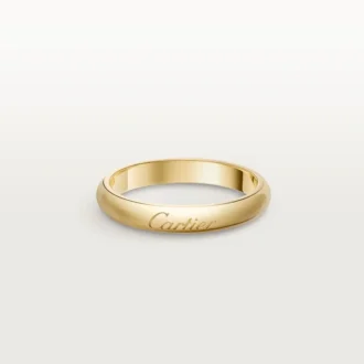 C De Cartier vigselring, 3 mm bredd