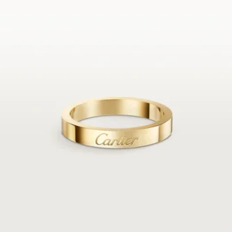 C De Cartier vigselring, 3 mm bredd