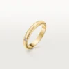 C De Cartier vigselring, 3 mm bredd, 1 diamant C De Cartier vigselring, 3 mm bredd, 1 diamant