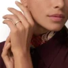 C De Cartier vigselring, 3 mm bredd, 1 diamant C De Cartier vigselring, 3 mm bredd, 1 diamant