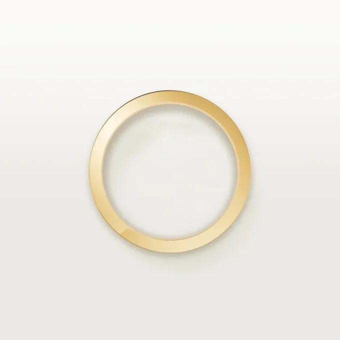 C De Cartier vigselring, 3 mm bredd, 1 diamant C De Cartier vigselring, 3 mm bredd, 1 diamant