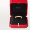 C De Cartier vigselring, 3 mm bredd, 1 diamant C De Cartier vigselring, 3 mm bredd, 1 diamant