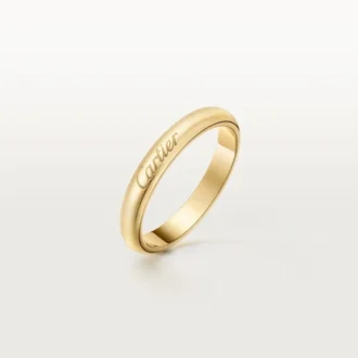 C De Cartier vigselring, 3 mm bredd