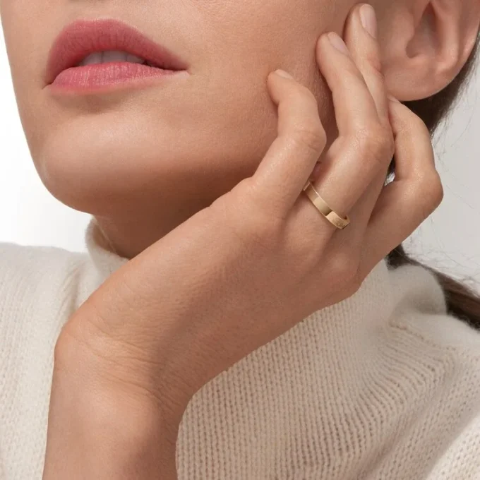 C De Cartier vigselring, 3 mm bredd C De Cartier vigselring, 3 mm bredd