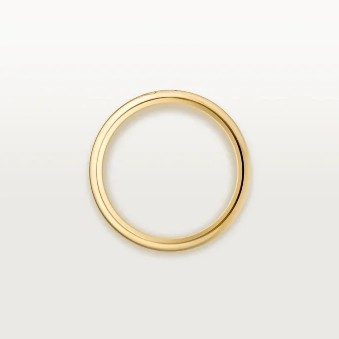 C De Cartier vigselring, 3 mm bredd C De Cartier vigselring, 3 mm bredd