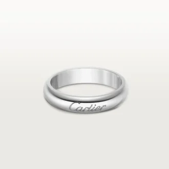 C De Cartier vigselring, 4 mm bredd
