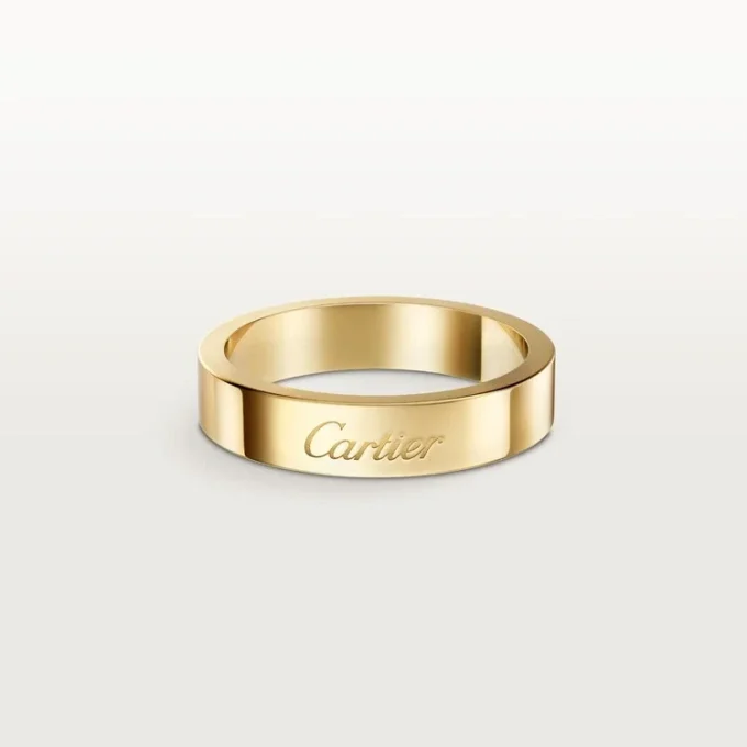 C De Cartier vigselring, 4 mm bredd C De Cartier vigselring, 4 mm bredd