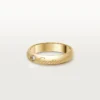 C De Cartier vigselring, 4 mm bredd, 1 diamant C De Cartier vigselring, 4 mm bredd, 1 diamant