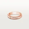 C De Cartier vigselring, 4 mm bredd, 1 diamant C De Cartier vigselring, 4 mm bredd, 1 diamant