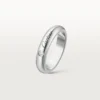 C De Cartier vigselring, 4 mm bredd, 1 diamant C De Cartier vigselring, 4 mm bredd, 1 diamant