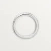 C De Cartier vigselring, 4 mm bredd, 1 diamant C De Cartier vigselring, 4 mm bredd, 1 diamant