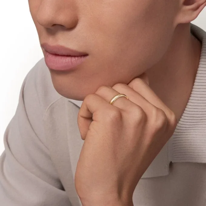 C De Cartier vigselring, 4 mm bredd C De Cartier vigselring, 4 mm bredd