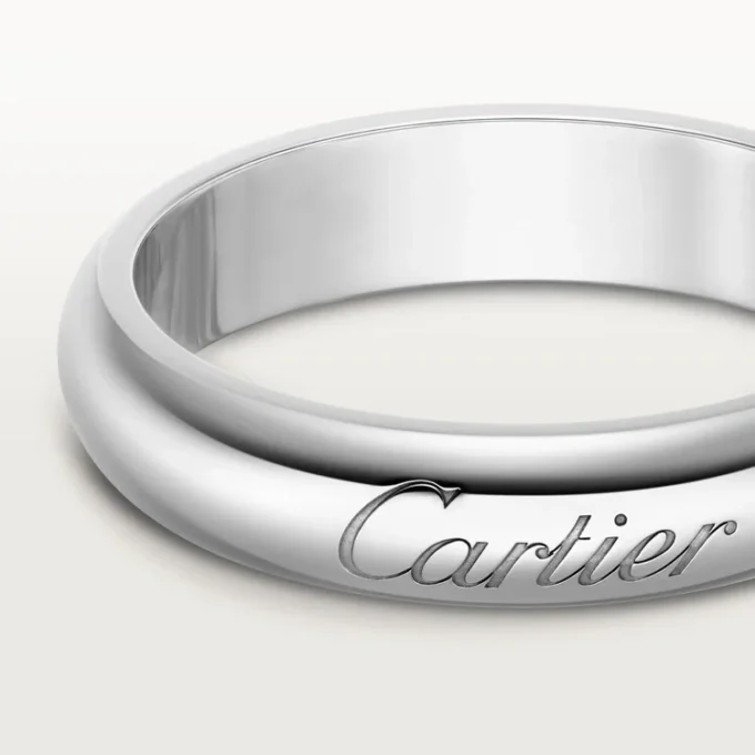 C De Cartier vigselring, 4 mm bredd C De Cartier vigselring, 4 mm bredd