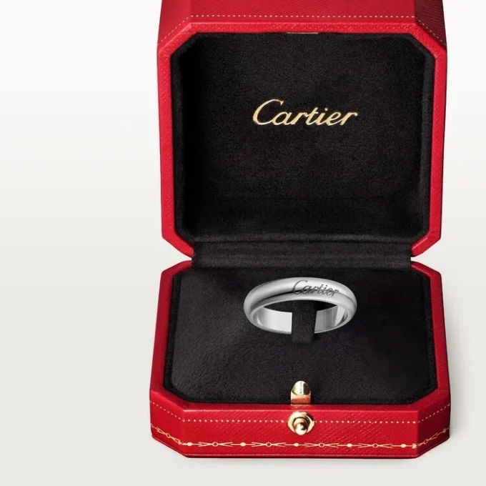 C De Cartier vigselring, 4 mm bredd C De Cartier vigselring, 4 mm bredd
