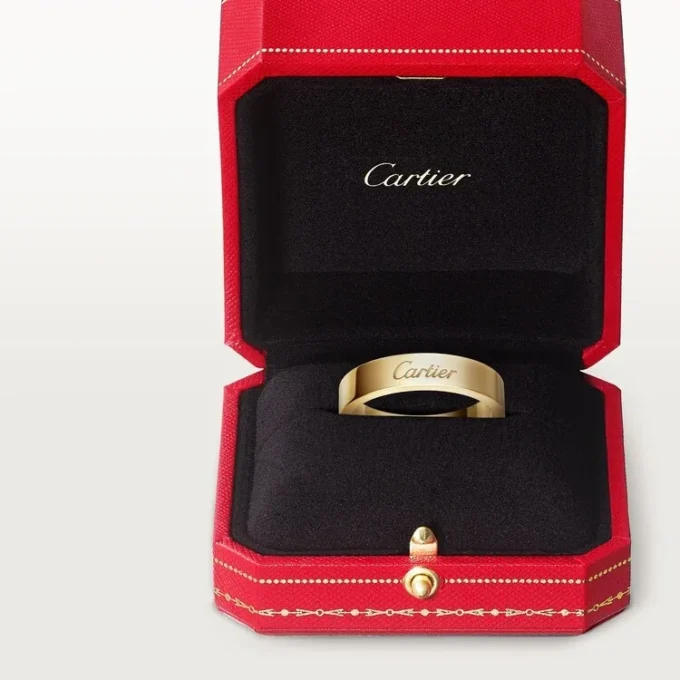 C De Cartier vigselring, 4 mm bredd C De Cartier vigselring, 4 mm bredd