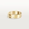 C De Cartier vigselring, 5 mm bredd, 1 diamant C De Cartier vigselring, 5 mm bredd, 1 diamant