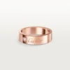 C De Cartier vigselring, 5 mm bredd, 1 diamant C De Cartier vigselring, 5 mm bredd, 1 diamant