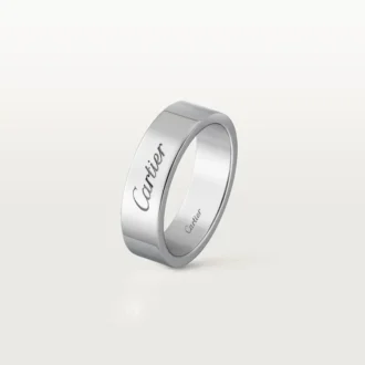 C De Cartier vigselring – platina – Cartier