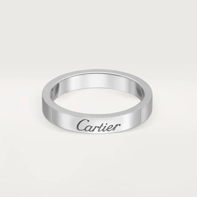C De Cartier vigselring – platina – Cartier C De Cartier vigselring – platina – Cartier