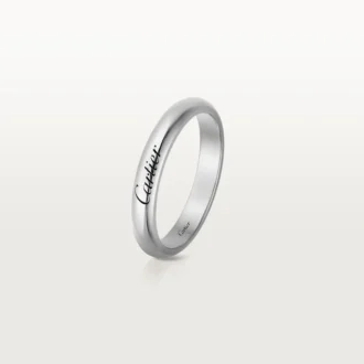C De Cartier vigselring – platina – Cartier