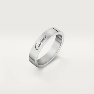 C De Cartier vigselring – platina – Cartier