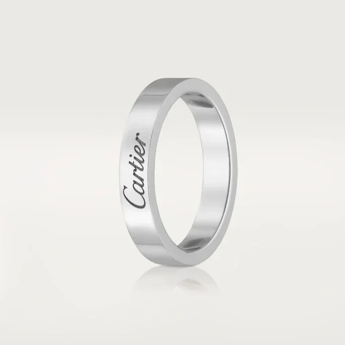 C De Cartier vigselring – platina – Cartier C De Cartier vigselring – platina – Cartier