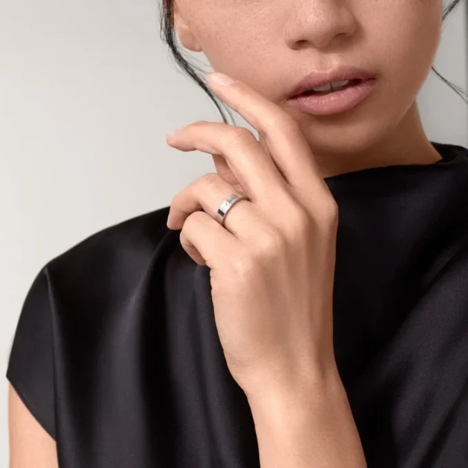 C De Cartier vigselring – platina – Cartier C De Cartier vigselring – platina – Cartier