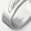 C De Cartier vigselring – platina – Cartier C De Cartier vigselring – platina – Cartier
