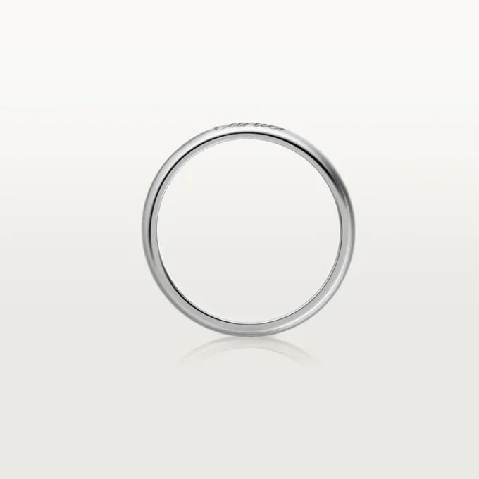 C De Cartier vigselring – platina – Cartier C De Cartier vigselring – platina – Cartier