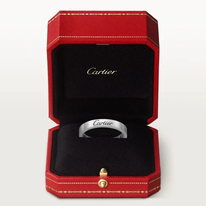 C De Cartier vigselring – platina – Cartier C De Cartier vigselring – platina – Cartier