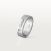 C De Cartier vigselring – platina, diamant – Cartier C De Cartier vigselring – platina, diamant – Cartier