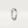 C De Cartier vigselring – platina, diamant – Cartier C De Cartier vigselring – platina, diamant – Cartier