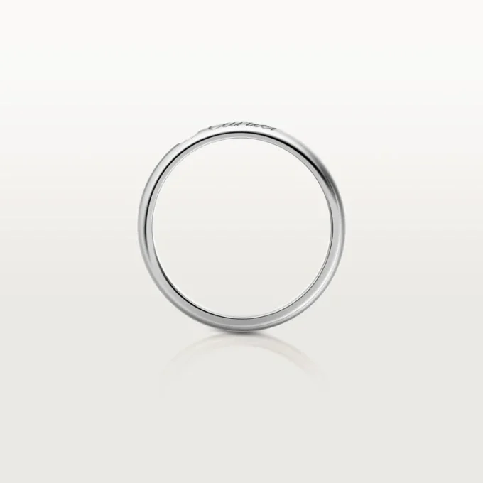 C De Cartier vigselring – platina, diamant – Cartier C De Cartier vigselring – platina, diamant – Cartier