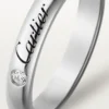 C De Cartier vigselring – platina, diamant – Cartier C De Cartier vigselring – platina, diamant – Cartier