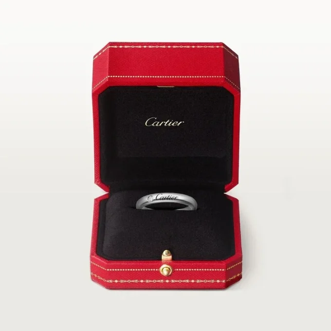 C De Cartier vigselring – platina, diamant – Cartier C De Cartier vigselring – platina, diamant – Cartier