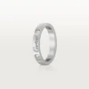 C De Cartier vigselring – platina, diamanter – Cartier C De Cartier vigselring – platina, diamanter – Cartier