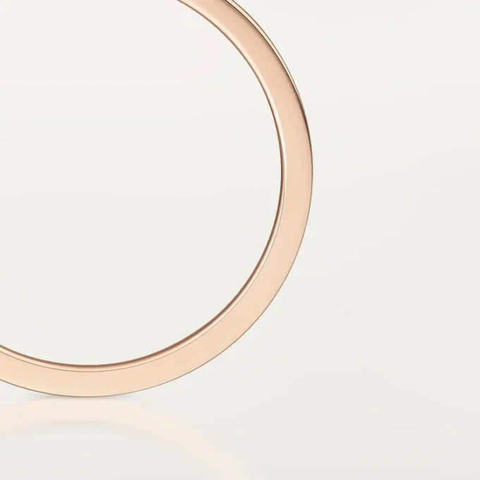 C De Cartier vigselring – rosa guld, diamant – Cartier C De Cartier vigselring – rosa guld, diamant – Cartier