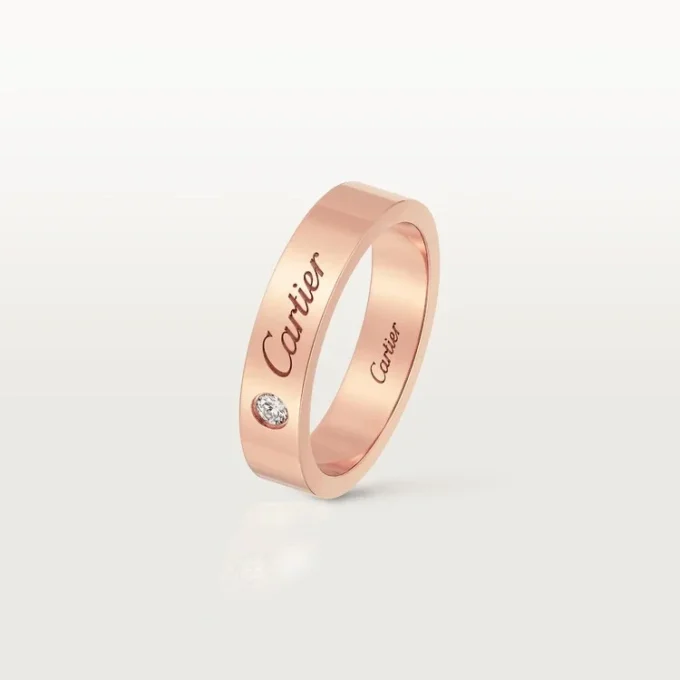 C De Cartier vigselring – Roséguld, diamant – Cartier C De Cartier vigselring – Roséguld, diamant – Cartier