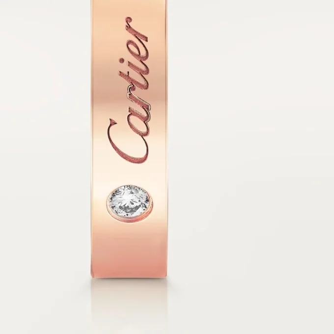 C De Cartier vigselring – Roséguld, diamant – Cartier C De Cartier vigselring – Roséguld, diamant – Cartier