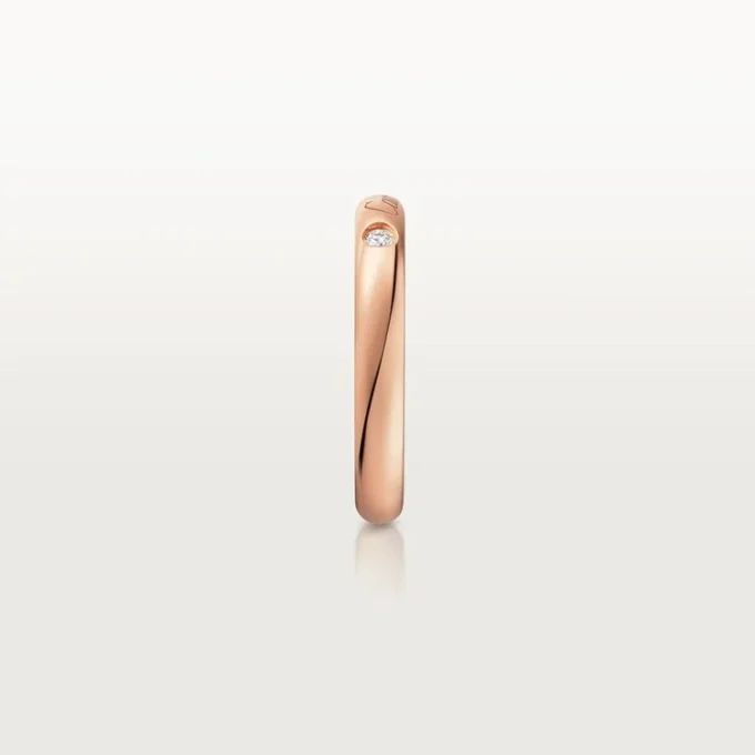 C De Cartier vigselring – Roséguld, diamant – Cartier C De Cartier vigselring – Roséguld, diamant – Cartier