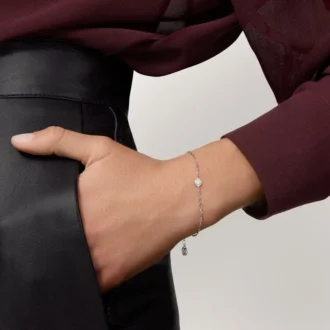 Cartier D’amour-armband, diamant, medelstor modell