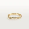 Cartier D’amour vigselring, 2,3 mm bredd, pavé Cartier D’amour vigselring, 2,3 mm bredd, pavé