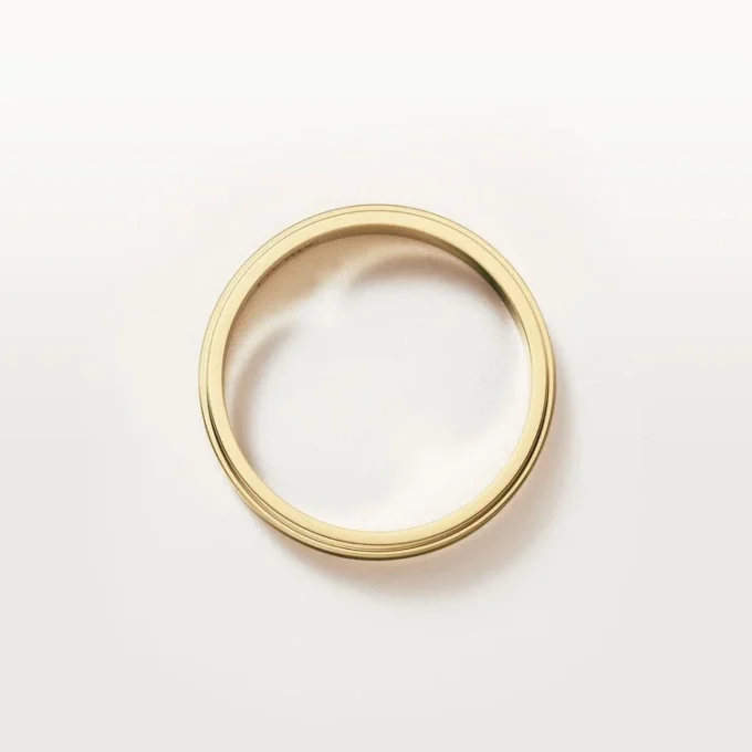 Cartier D’amour vigselring, 3,5 mm bred