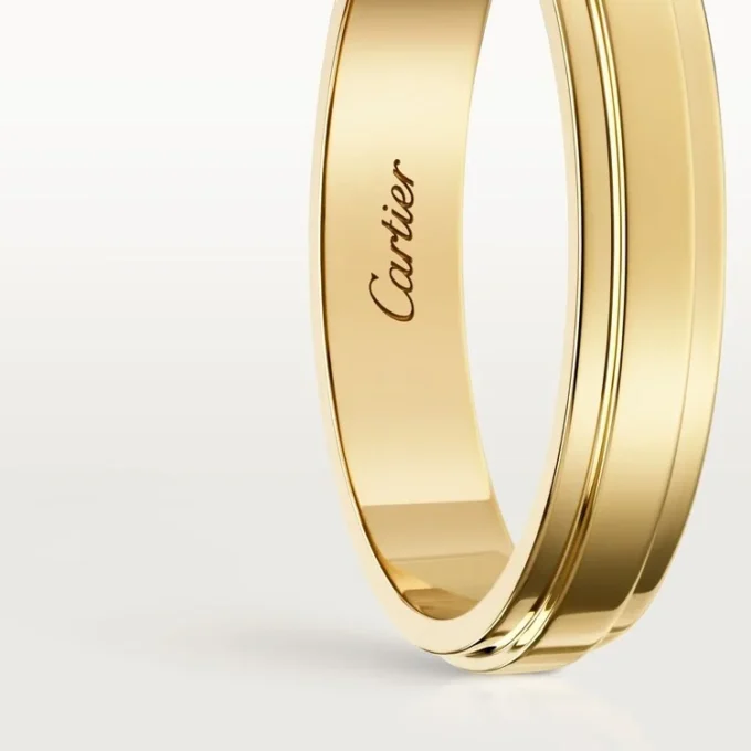 Cartier D’amour vigselring, 3,5 mm bred
