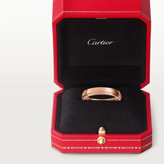 Cartier D’amour vigselring, 3,5 mm bred