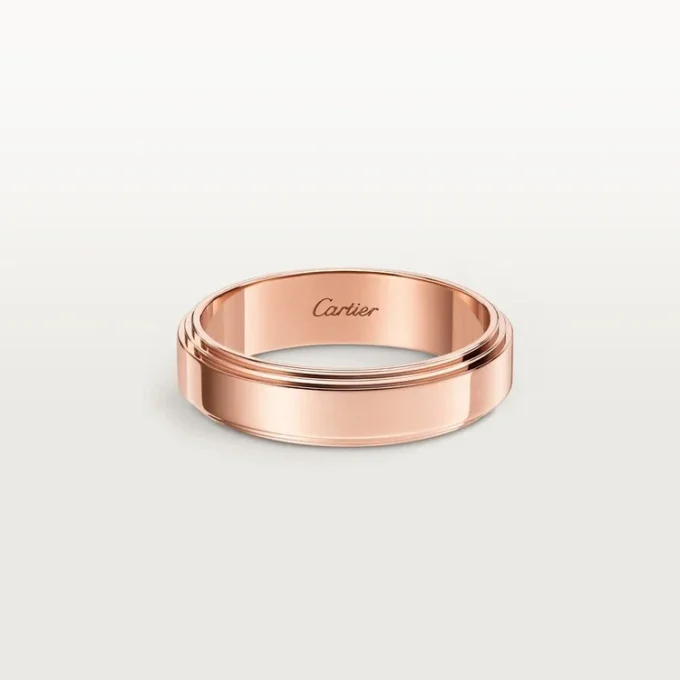 Cartier D’amour vigselring, 5 mm bredd