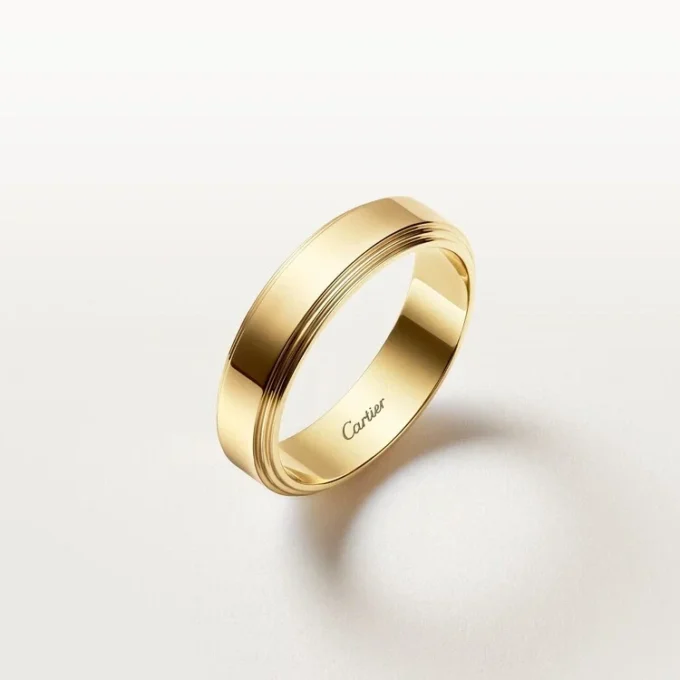 Cartier D’amour vigselring, 5 mm bredd