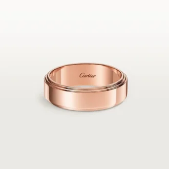 Cartier D’amour vigselring, 6 mm bredd